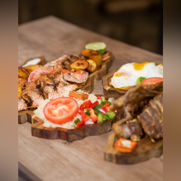 Wood plat set - Picture 4 of 5